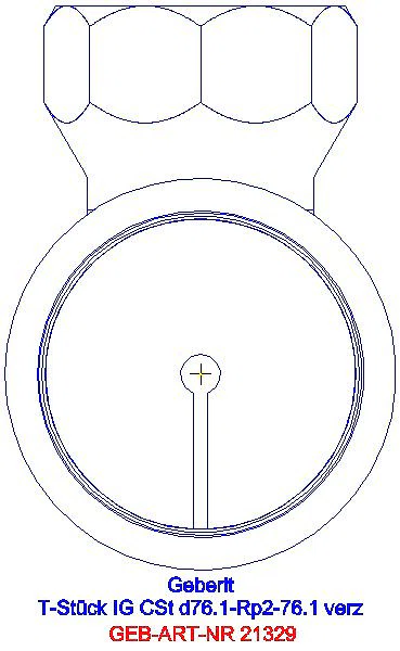 GE Mapress C-Stahl T-Stück mit IG d76,1-Rp2-76,1 verzinkt_21329_L
