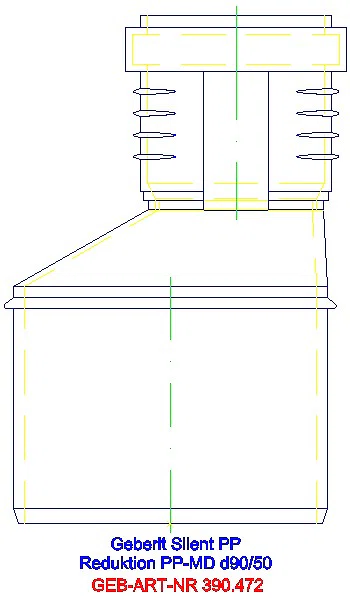 GE Silent-PP Reduktion exzentrisch d90/50/50_390.472.14.1_A