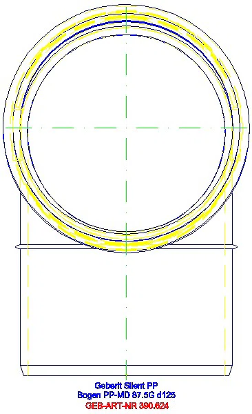 GE Silent-PP Bogen 87,5Gr d125_390.624.14.1_L