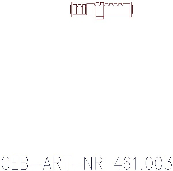 GE GIS Verbindungsstück_461.003.00.1_A