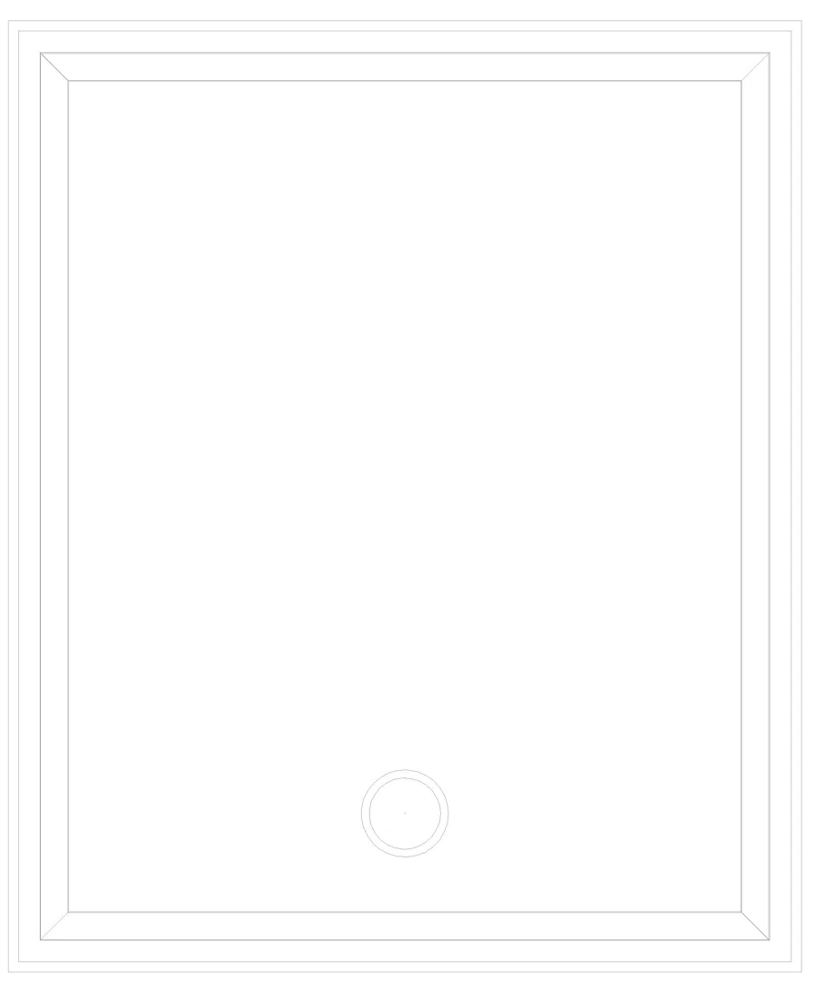 KALDEWEI CAYONOPLAN Duschfläche, 1000x1200x32 mm, Modell-Nr: 2227-1