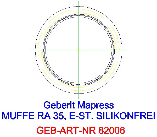 GE Mapress Edelstahl Muffe d35 (LABS-frei)_82006_L