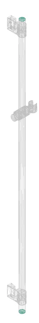 GROHE Brausestange Rainshower 27136_1 1150mm Metall chrom