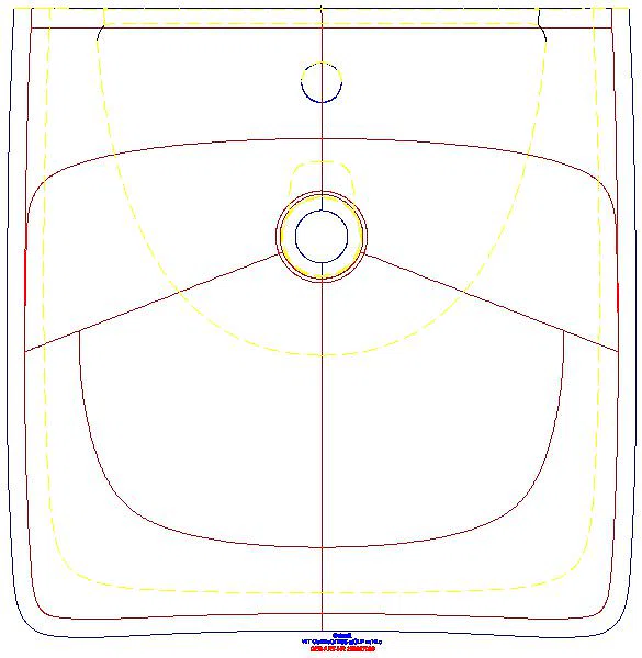 Renova Comfort WT barrierefrei 55x55cm, m. Hl., o. Ül._258557000_G