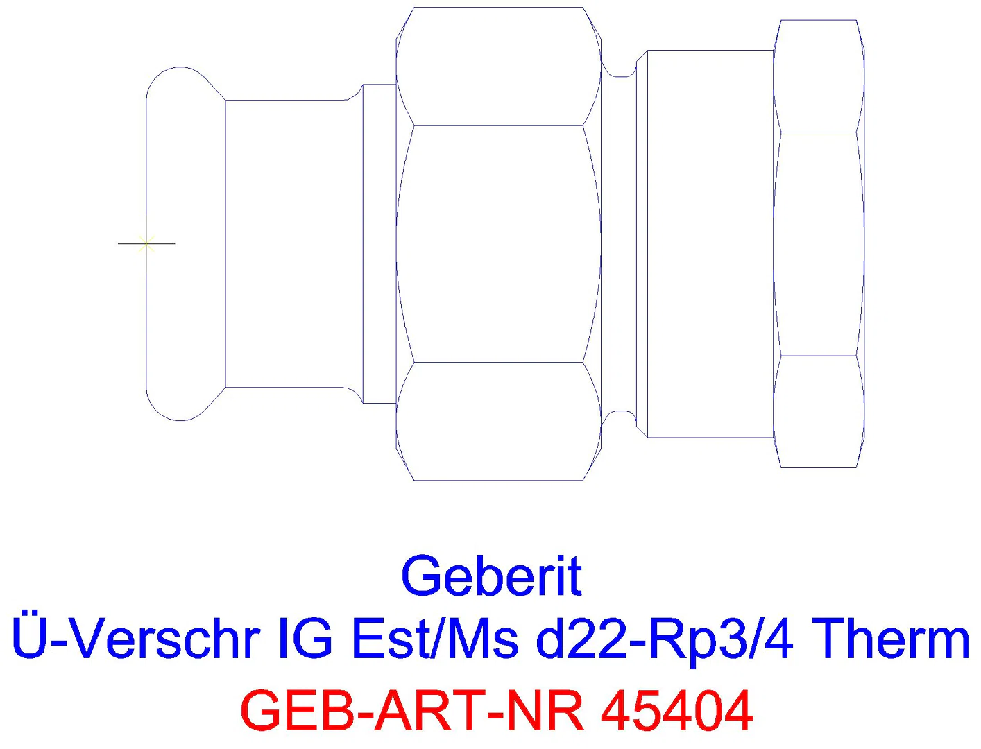 GE Mapress Therm Übergangsverschr. mit IG d18-Rp1/2_45404_g