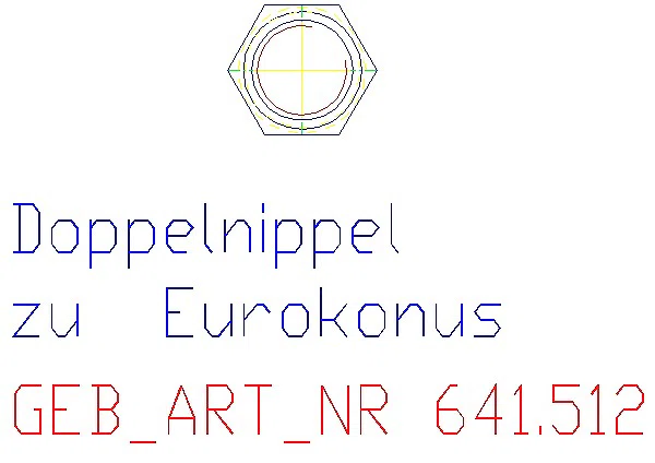 GE Übergang Eurokonus mit AG Ms G1/2-EuG3/4_641.512.00.1_G