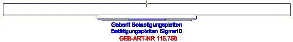 GE BetPl. Sigma10, für Spül-Stopp-Sp. weiß/glanzchrom/weiß_115.758.KJ.5_G