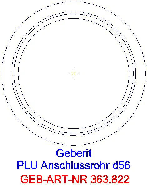 GE Pluvia Anschlussrohr flexibel d56_363.822.00.1_L