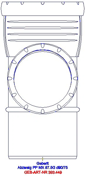 GE Silent-Pro Abzweig 87,5Gr d90/75_393.449.14.1_A