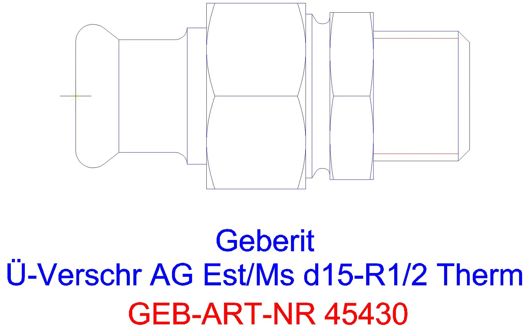GE Mapress Therm Übergangsverschr. mit IG d54-Rp2_45430_a