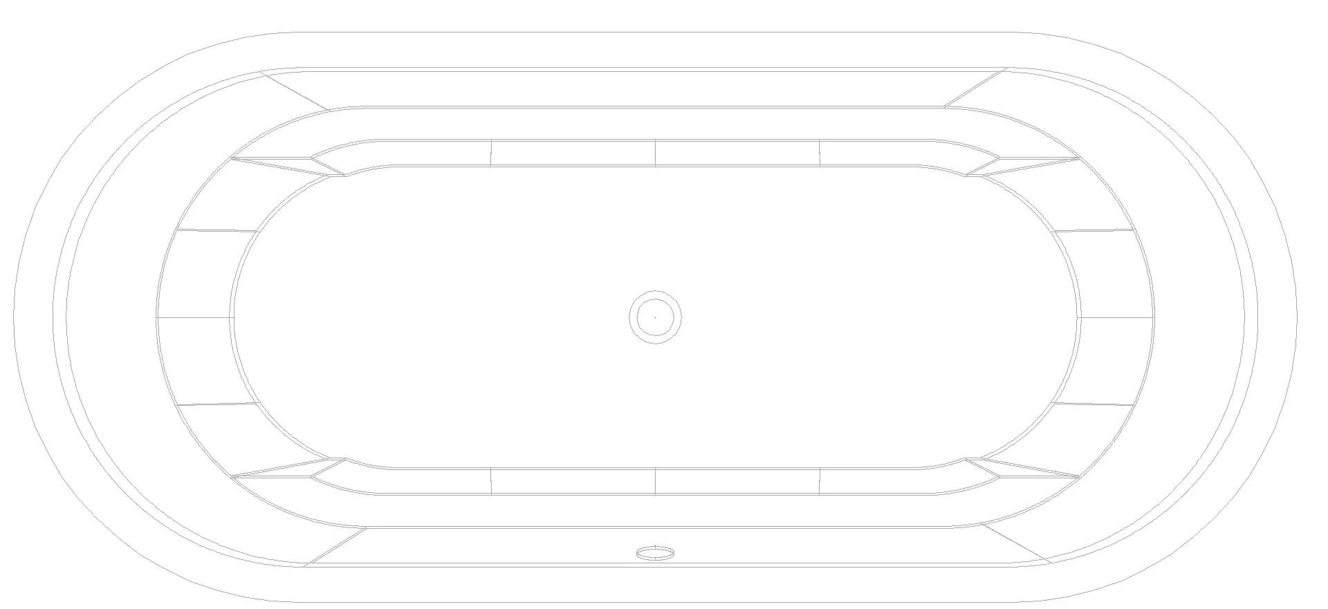 KALDEWEI VAIO DUO OVAL Badewanne, 1800x800 mm, Modell-Nr: 951