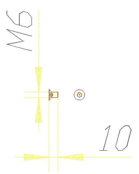 DALLMER Sicherheitsschrauben, M 6 x 10