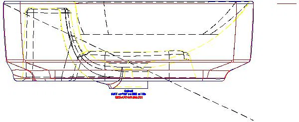 VariForm Aufsatz-WT, rechteckig mit HLB, 60x45cm, o. Ül., KeraTect_500.781.00.2_L