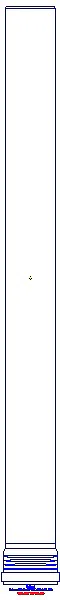 GE Silent-Pro Rohr mit Muffe d90mm L100cm_393.404.14.1_G