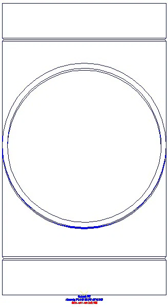 GE PE Abzweig 88,5Gr d315/315_372.198.16.1_L