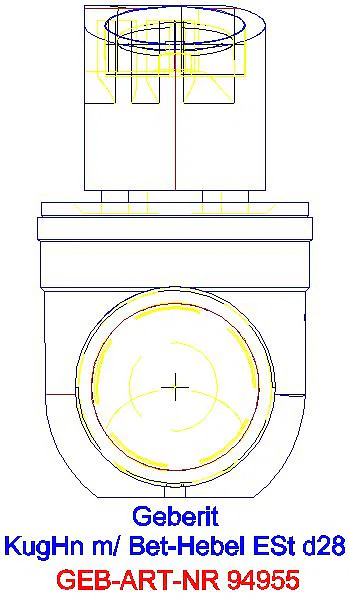 GE Mapress Kugelhahn d28 mit Betätigungshebel edst._94955_L