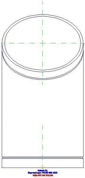 GE PE Segmentbogen 45Gr d200_370.045.16.1_L