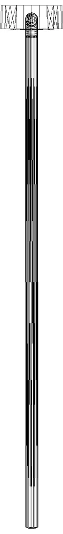 HEWI HH Sys 815 zweiarmig, 425mm, Edst., swm schw tma