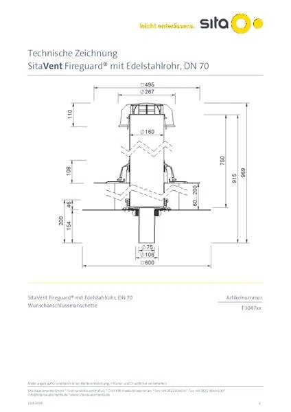 SitaVent Fireguard®