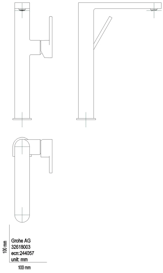 GROHE EH-Waschtischbatterie Plus 32618_3 XL-Size chrom