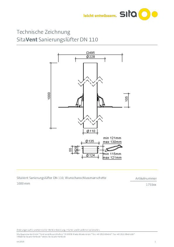 SitaVent Sanierungslüfter
