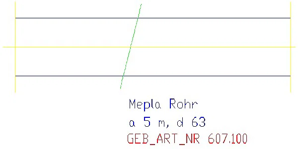 GE Mepla Systemrohr ML d63 L:5m in Stangen_607.100.00.1_G