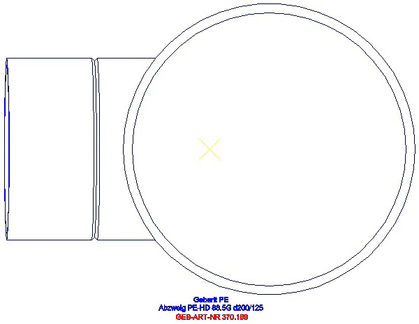 GE PE Abzweig 88,5Gr d200/125_370.189.16.1_G