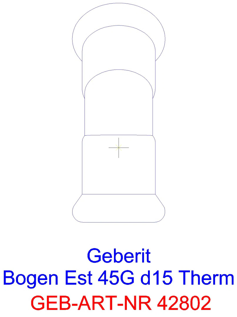 GE Mapress Therm Bogen 45Gr d15 mit Einschubende_42802_g