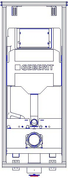 GE GIS Element f. WWC, 114 cm, mit Sigma UP-SPK 12 cm, Ecklösung_461303006_A