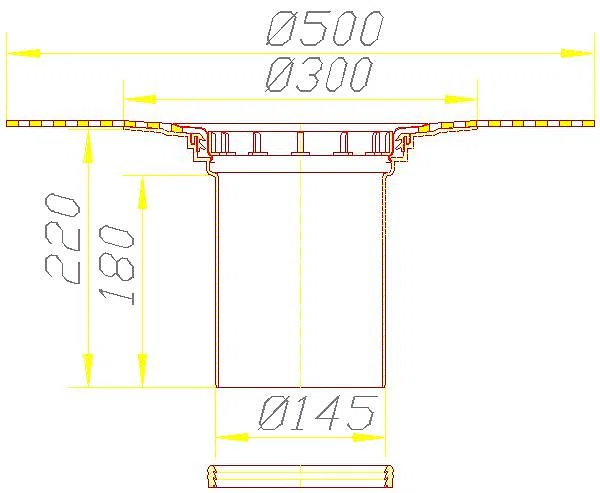 DALLMER Aufstockelement 550 DallBit S 15