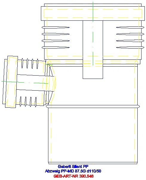 GE Silent-PP Abzweig 87,5Gr d110/50_390.548.14.1_A