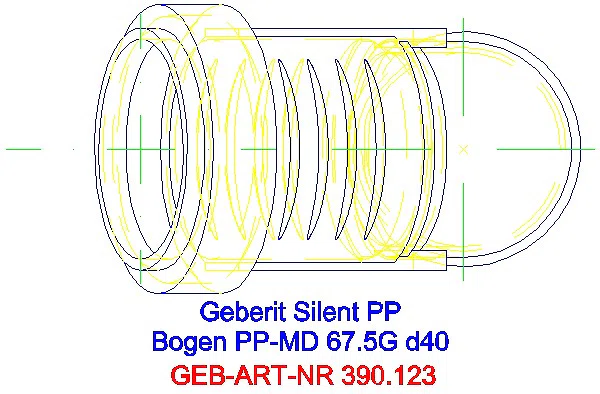GE Silent-PP Bogen 67,5Gr d40_390.123.14.1_G