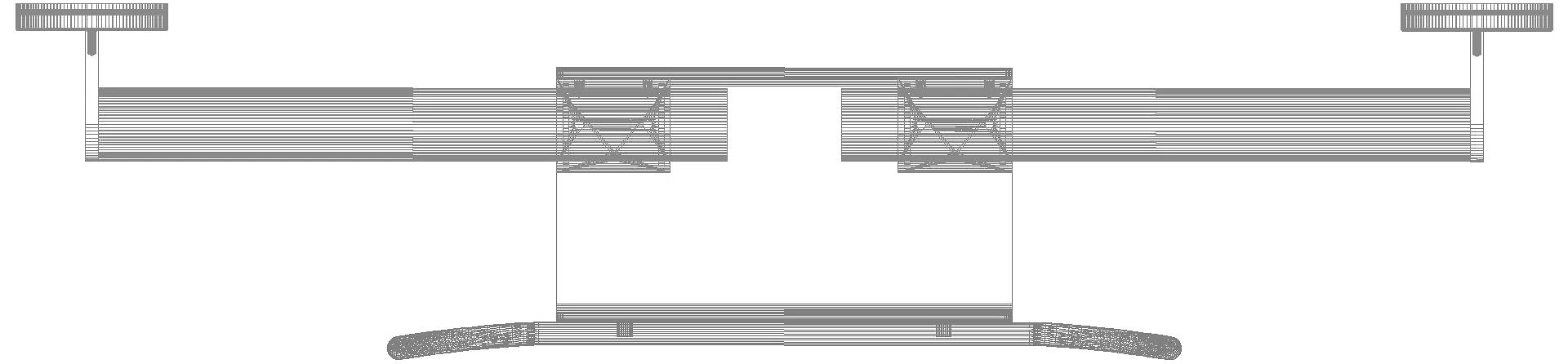 HEWI Rückenst. Sys 900, T:150, Wandmont. PVD, we nickel gebü.