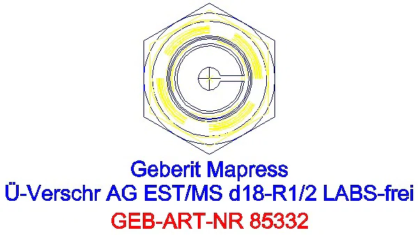 GE Mapress Edelstahl Übergangsverschr. mit AG (LABS-frei) d18-R1/2_85332_L
