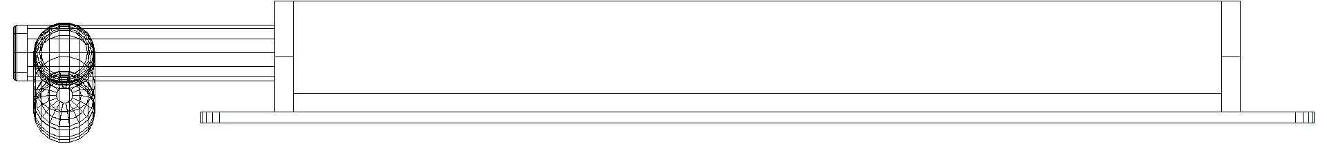 HEWI Kippspiegel, Hebel links, Serie LifeSystem signalweiß