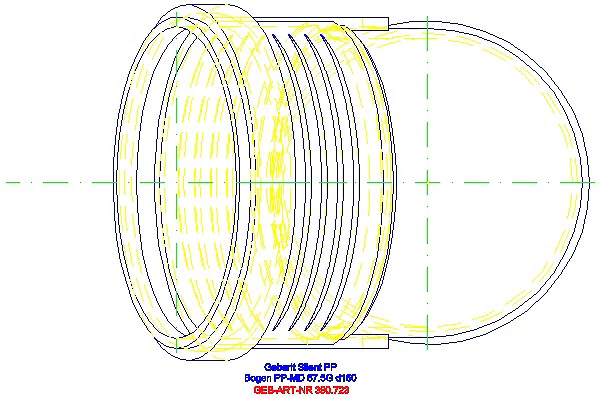 GE Silent-PP Bogen 67,5Gr d160_390.723.14.1_G