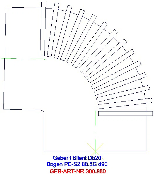 GE Silent-db20 Bogen 88,5Gr d90_308.880.14.1_A