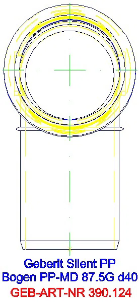 GE Silent-PP Bogen 87,5Gr d40_390.124.14.1_L