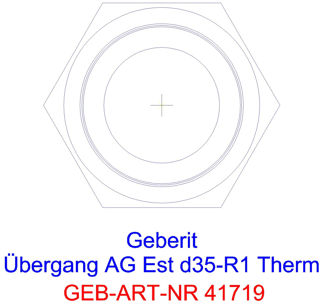 GE Mapress Therm Übergang mit AG d28-R1 1/4_41719_l