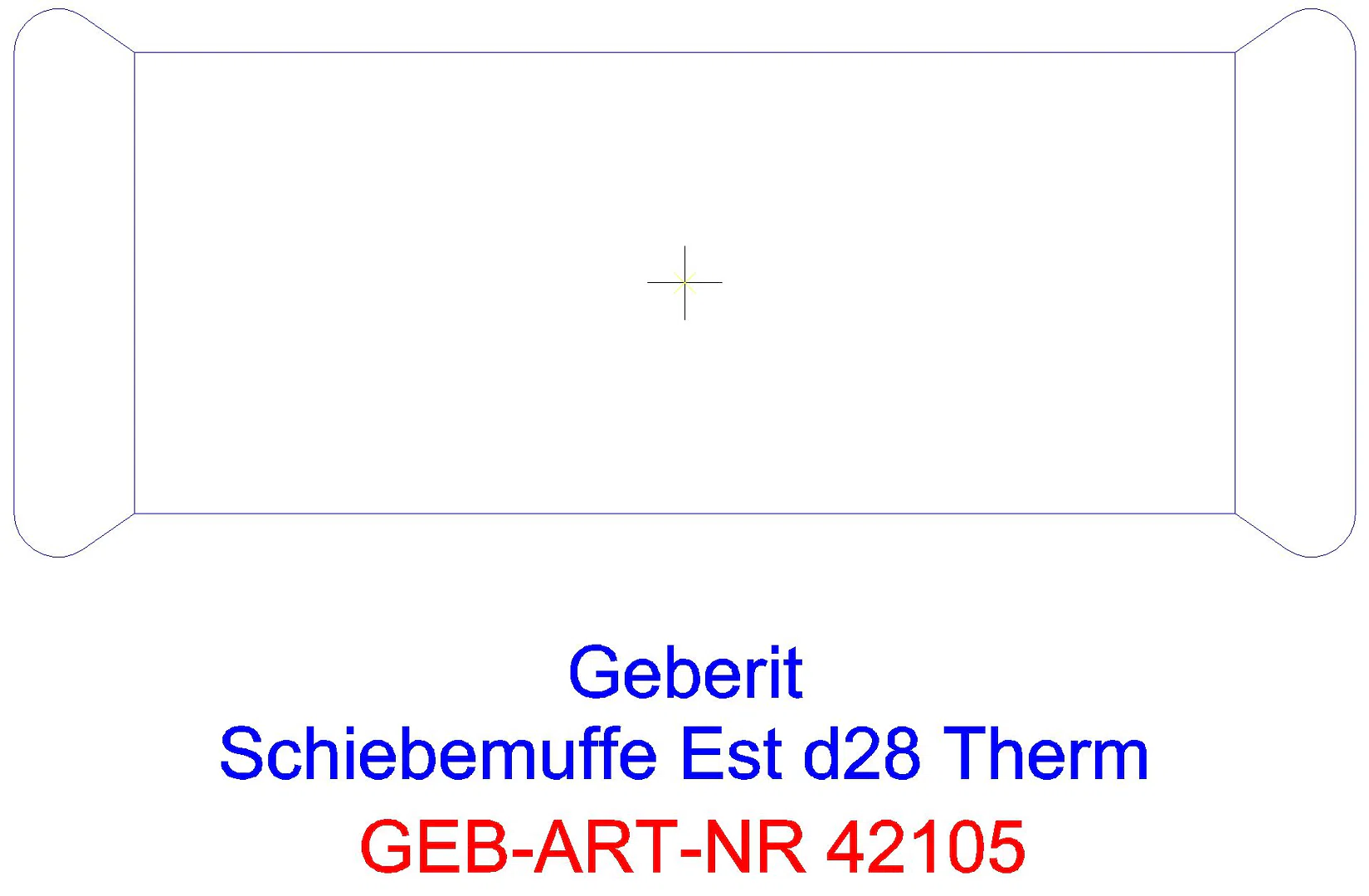 GE Mapress Therm Schiebemuffe d28 _42105_l