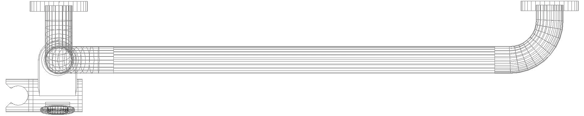 HEWI Winkelgriff m.Br.H.,matt,Met.-Kern, AM1:1250, W1:600 lichtgrau