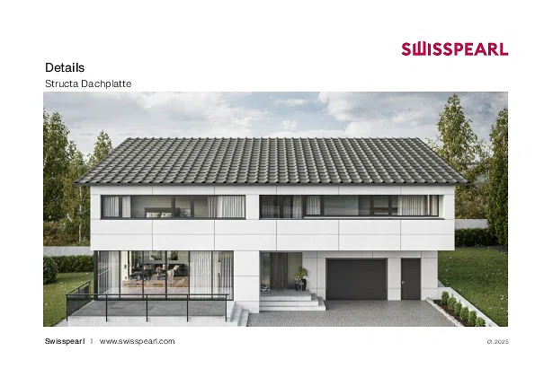 Details Structa-Dachplatte
