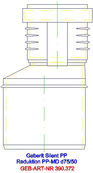 GE Silent-PP Reduktion exzentrisch d75/50_390.372.14.1_A