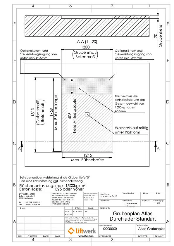 Plattformlift ATLAS 3000