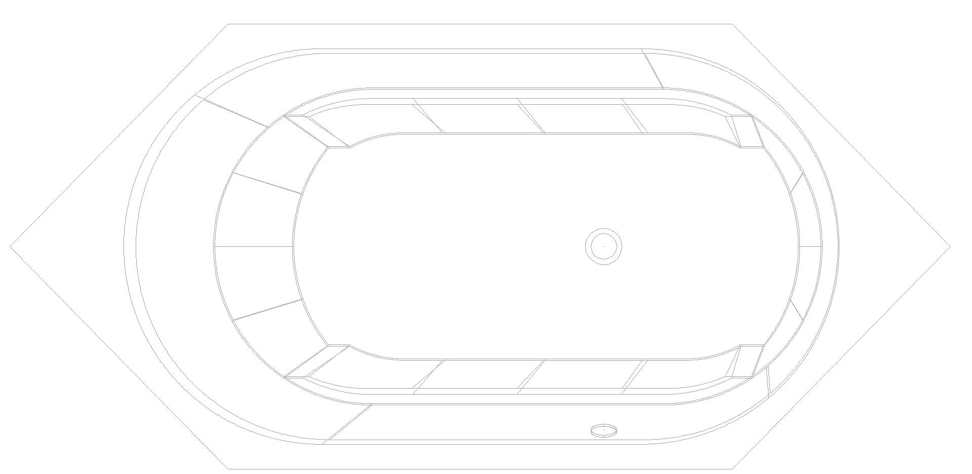 KALDEWEI VAIO 6 Badewanne, 1900x900 mm, Modell-Nr: 958