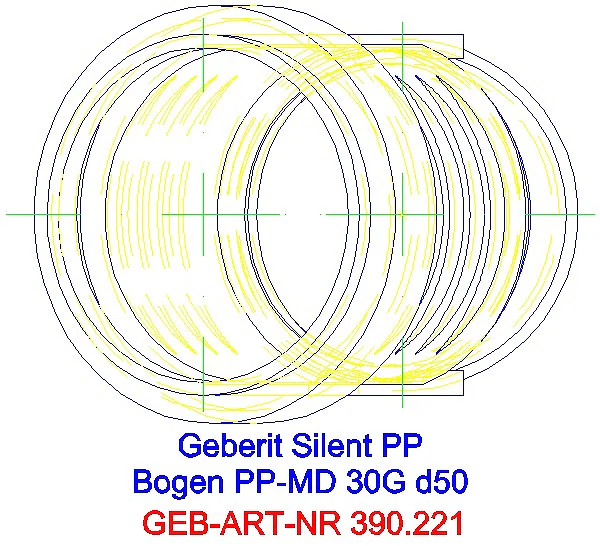 GE Silent-PP Bogen 30Gr d50_390.221.14.1_G