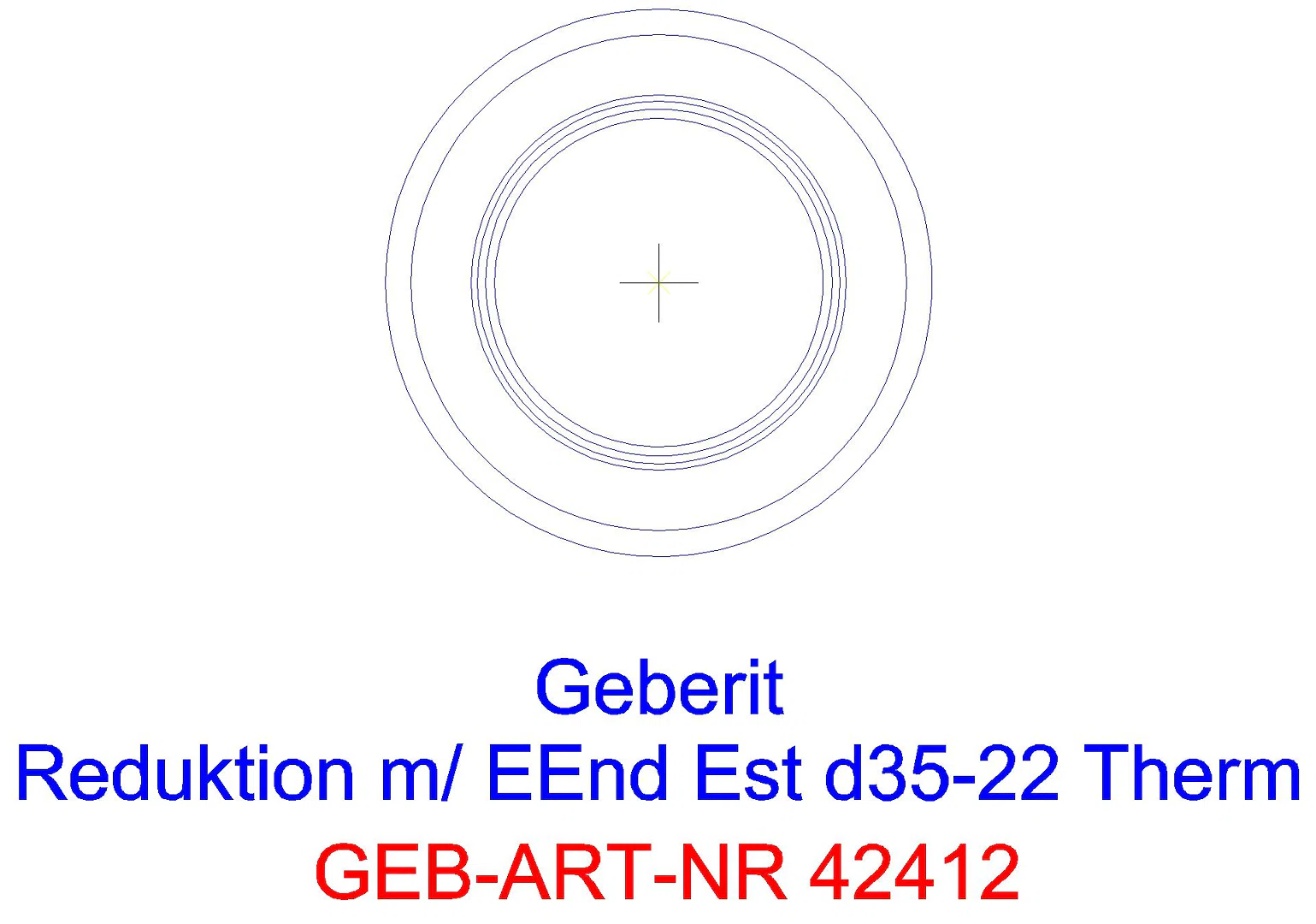 GE Mapress Therm Reduktion mit Einschubende d35-15_42412_a