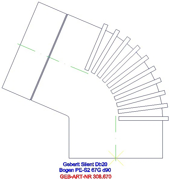GE Silent-db20 Bogen 67Gr d90_308.670.14.1_A