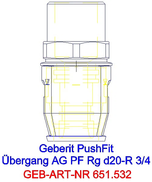 GE PushFit Übergang mit AG Rg d20-R3/4_651.532.00.1_G