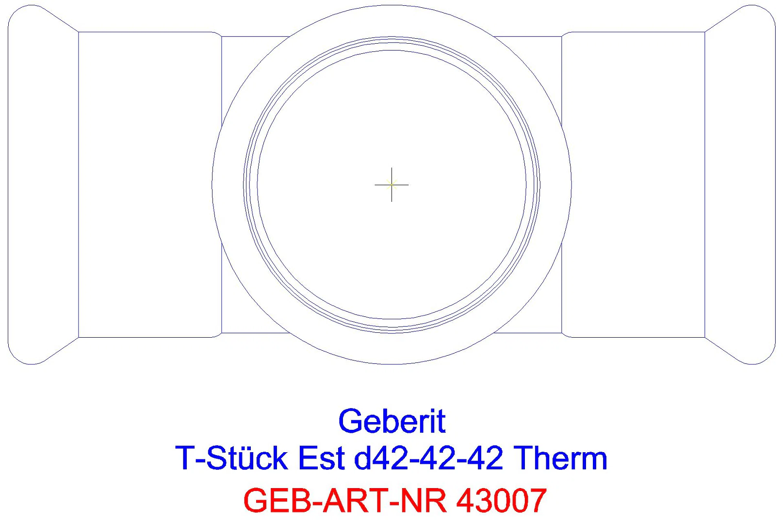 GE Mapress Therm T-Stück egal d35-35-35_43007_g